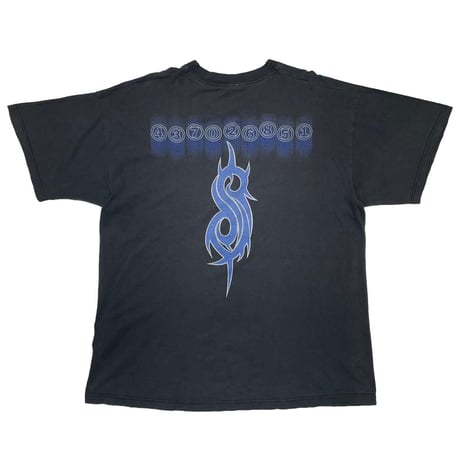 Slipknot 2001 DOUBLESIDE BLUE SCREEN STARS XL 2569