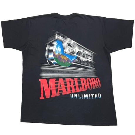 MARLBORO UNLIMITED RAILROAD POCKET TEE FITS XL 6431