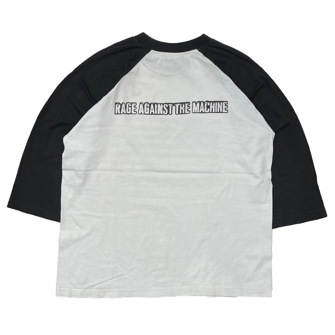 当時物　rage against the machine ラグラン RAGE AGAINST THE MACHINE 1996 EVIL EMPIRE RAGLA