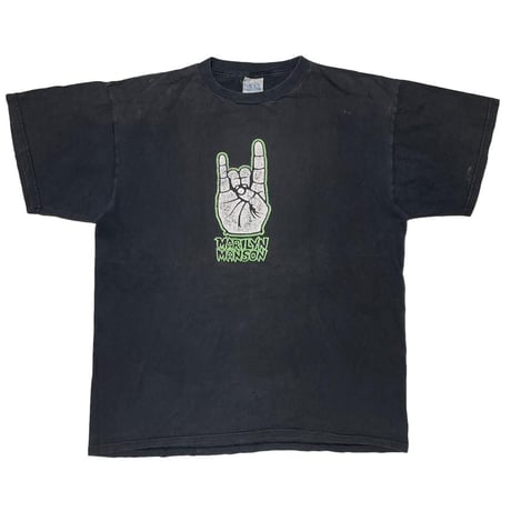 MARILYN MANSON WE HATE LOVE WE LOVE HATE HAND SIGN TULTEX LARGE 0775