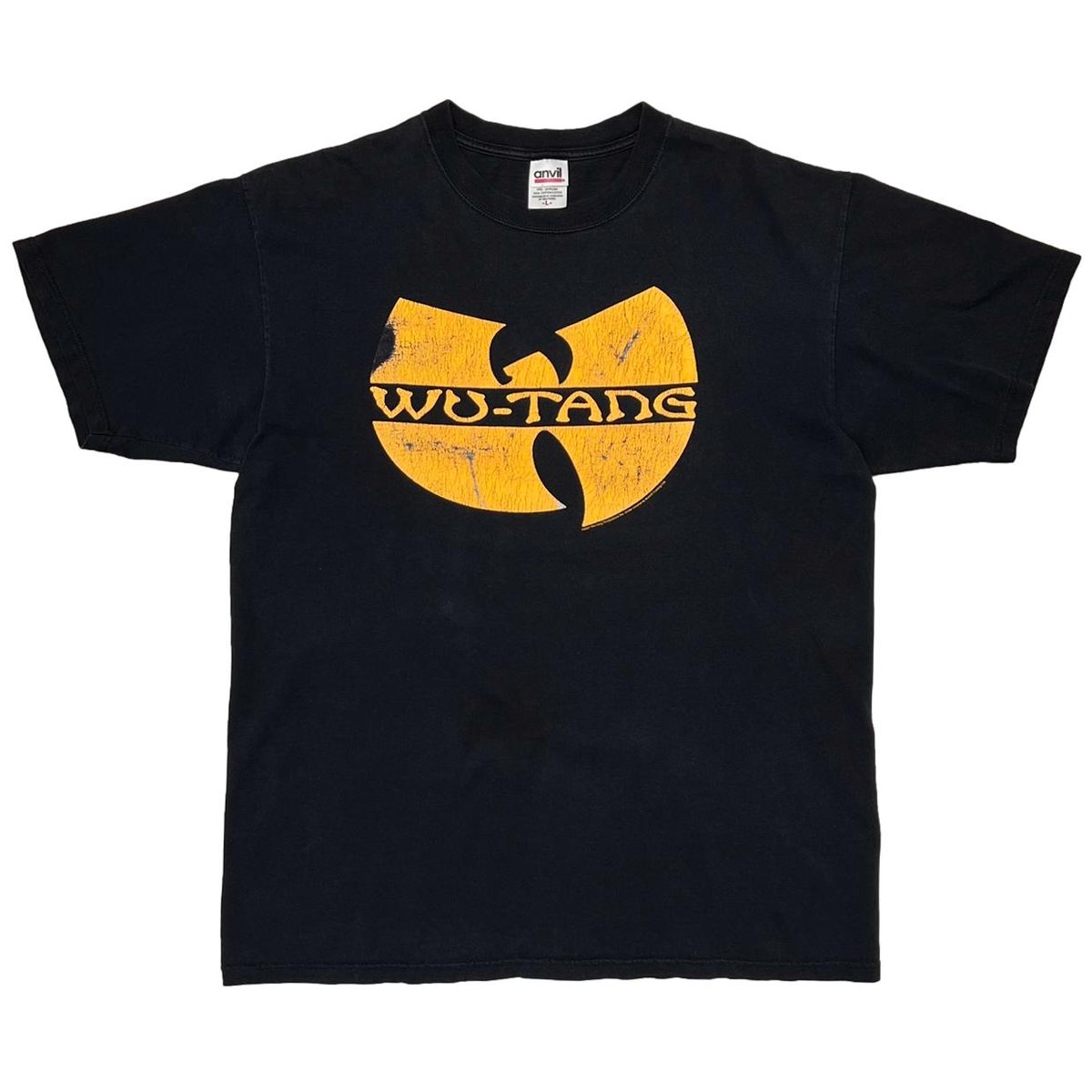 WU-TANG CLAN 2007 YELLOW LOGO anvil LARGE 3034