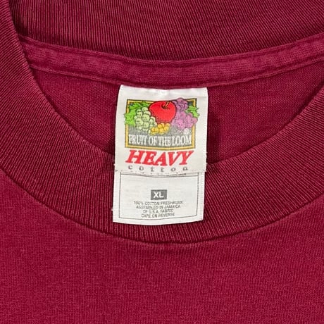 sublime SKUNK REOCRDS BURGUNDY FRUIT OF THE LOOM XL 9766