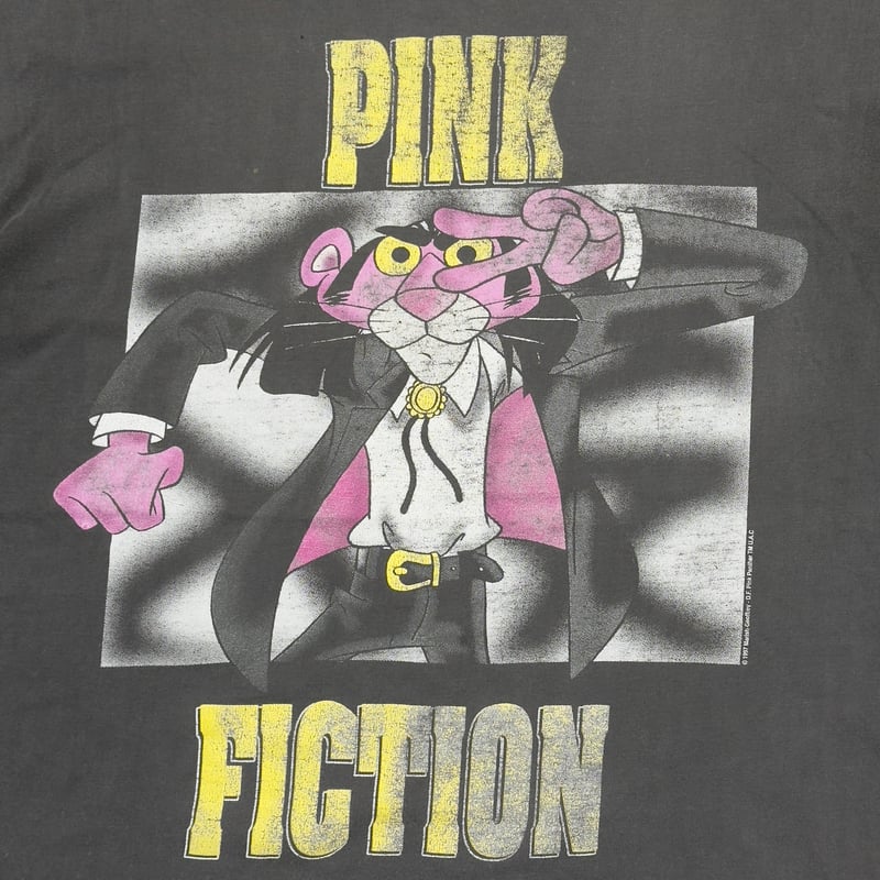 Pink Panther マッチ8箱入り 昭和レトロ品　新品未開封 PINK PANTHER 1997 PULP FICTION PARODY RED WOOD