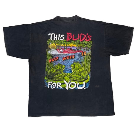 Budweiser FROGS 1996 BOAT THIS BUD'S FOR YOU FITS XXL 1855