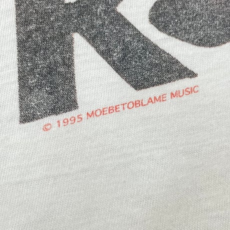 RED HOT CHILI PEPPERS 1995 HAMBURG WHITE FITS XL 5926