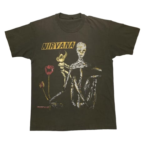 NIRVANA INCESTICIDE 1992 BLACK GIANT XL 5342