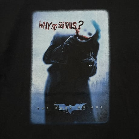 THE DARK KNIGHT JOKER WHY SO SERIOUS? MOVIE PROMO DELTA LARGE 1840