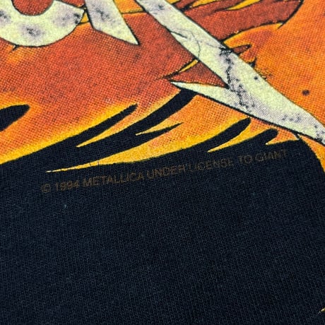 METALLICA FLAME SKULL LS DELTA XL 3242