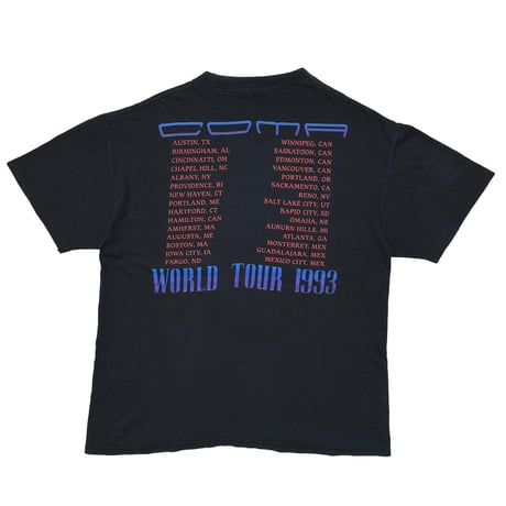 GUNS N' ROSES COMA WORLD TOUR 1993 BROCKUM XL 8283