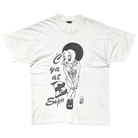 BETTY BOOP MARILYN MONROE PARODY BOOTLEG WHITE FITS XL 4232