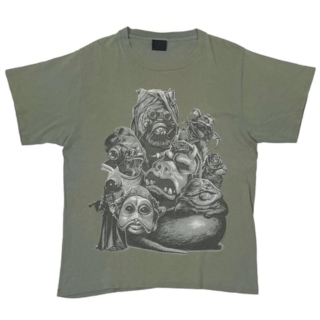 STAR WARS 1995 VILLAINS SAGE GREEN CHANGES LARGE 0562