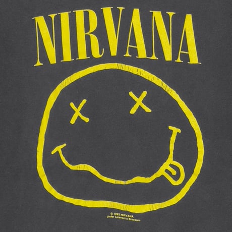 NIRVANA 1992 SMILE BROCKUM XL 1204