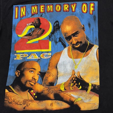 2PAC IN MEMORY OF 2PAC ALL EYEZ ON ME RAP DESIGN XL 1065
