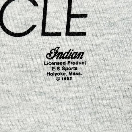 Indian MOTORCYCLE 1992 LOGO ASH GREY FRUIT OF THE LOOM XL 6784