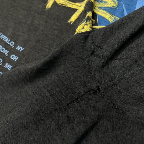 METALLICA 1988 DAMAGED JUSTICE PUSHEAD TOUCH OF GOLD XL 2766