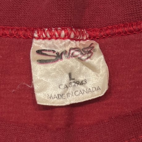 THE ROLLING STONES 1999 NO SECURITY TOUR TOMMY HILFIGER PRESENTS CANADA LS RED LARGE 1533