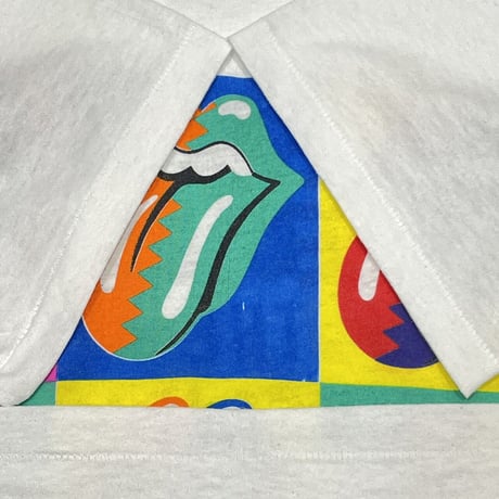 ROLLING STONES THE NORTH AMERICAN TOUR 1989 ROYAL TAG XL WHITE 2054