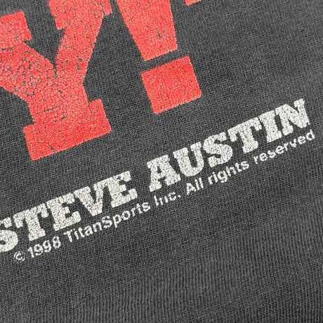 STONE COLD AUSTIN 3:16 DON'T TRUST ANYBODY! WWF TULTEX XL 5788