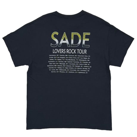 SADE LOVERS ROCK TOUR BLACK LARGE 4229