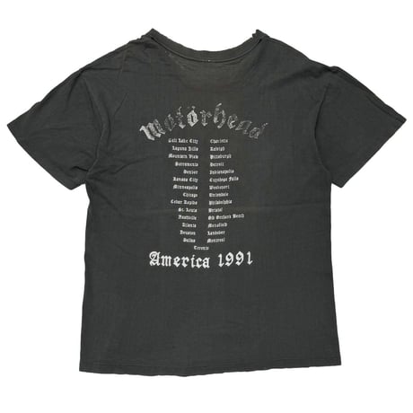 MOTOR HEAD AMERICA TOUR 1991 HANES LARGE 2198