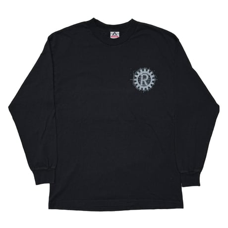 RAGE AGAINST THE MACHINE BACK MEMBER PORTRAIT LS BLACK ALSTYLE LARGE 1036