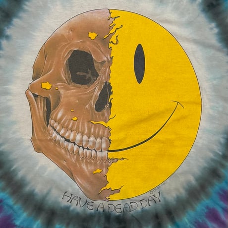 EYE DYE HAVE A DEAD DAY SMILE TIE DYE TOUCH&GOLD XL 1315