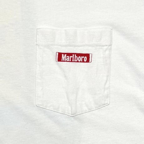 Marlboro CACTUS RODEO COUNTRY STORE POCKET WHITE Hanes XL 2785