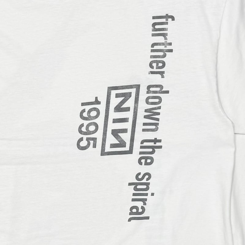 NINE INCH NAILS FURTHER DOWN THE SPIRAL LS WHIT