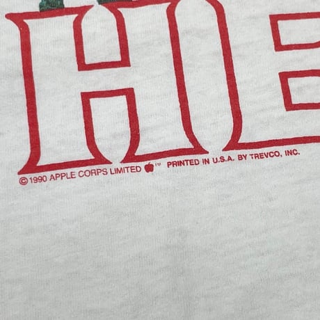 THE BEATLES 1990 HELP! I NEED SOMEBODY! WHITE FRUIT OF THE LOOM XL 5126