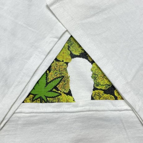 WU-TANG CLAN GANJA LOGO TEE WHITE GILDAN XL