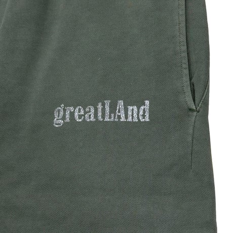 greatLAnd ORIGINAL CLUNKERS SWEAT PANT GREEN