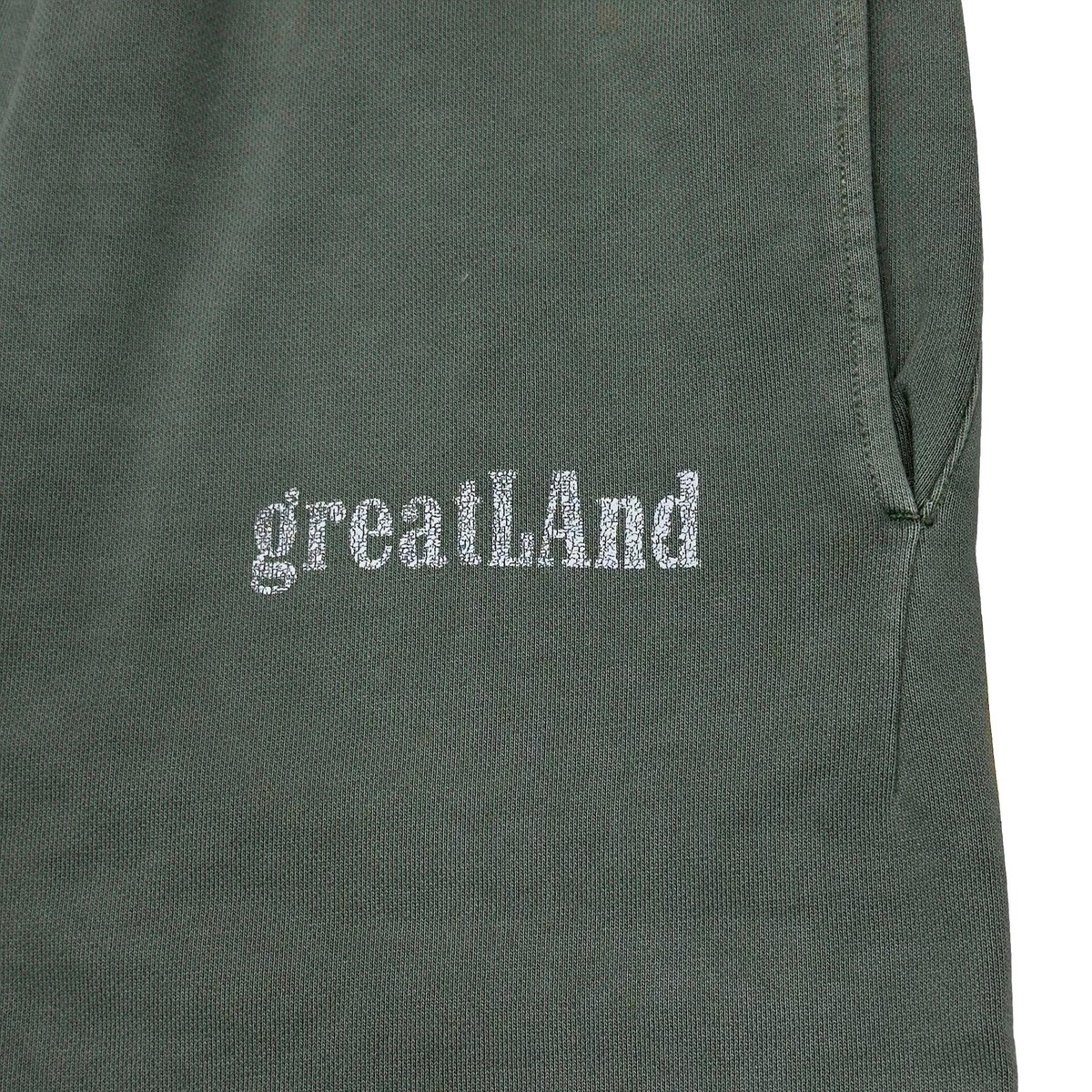 greatLAnd ORIGINAL CLUNKERS SWEAT PANT GREEN |