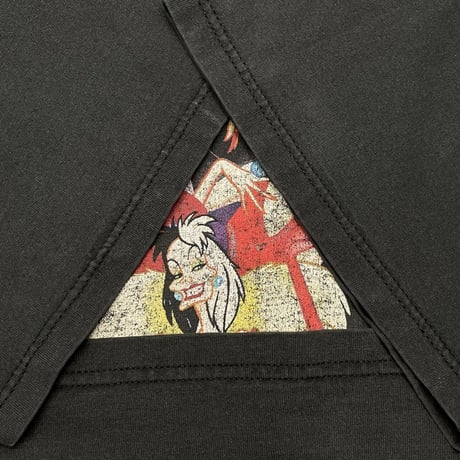 DISNEY VINTAGE NIGHTMARE VILLAINS BLACK FITS XXL 6515