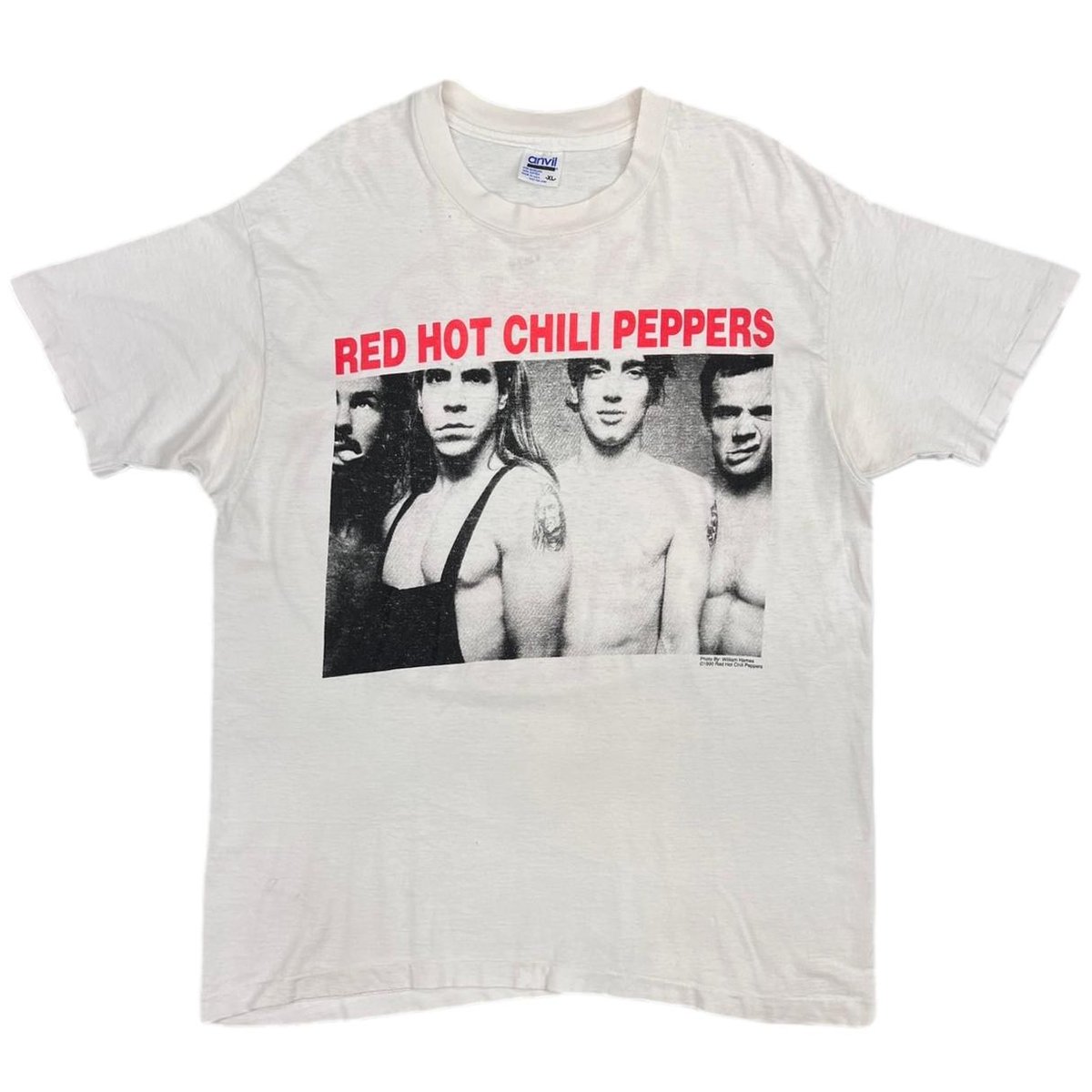 RED HOT CHILI PEPPERS PORTRAIT WHITE ANVIL XL 2144
