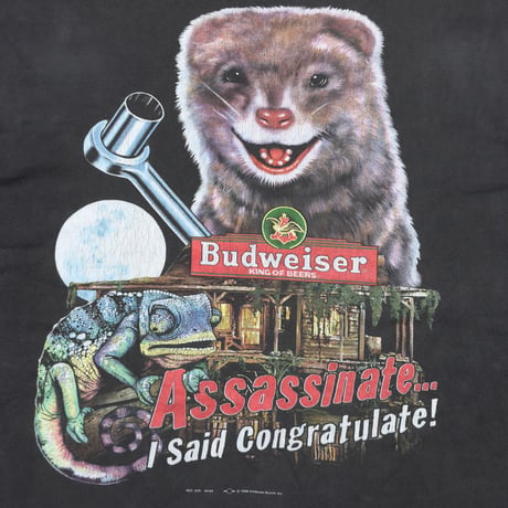 Budweiser 1998 ASSASSINATE FITS XL 5363