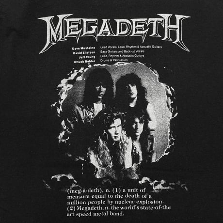 MEGADETH MARY JANE ONEITA XL 0361