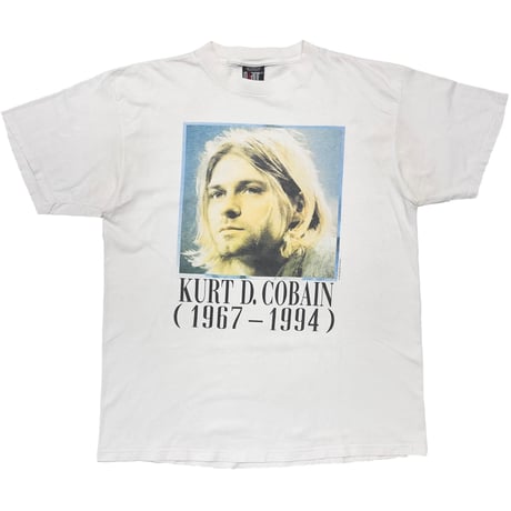 NIRVANA KURT COBAIN MEMORIAL ADULT GIANT BY TULTEX XL 1204