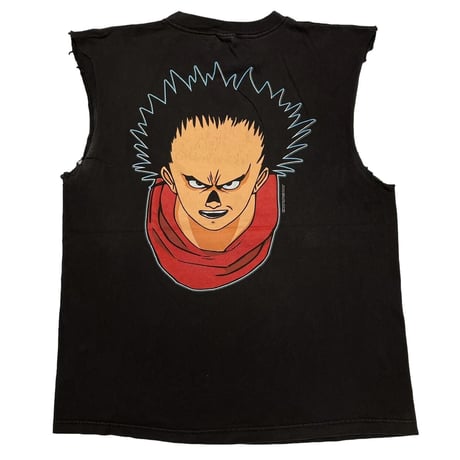 AKIRA 1988 鉄雄 NOSLEEVE BLACK FASHION VICTIM XL 4412
