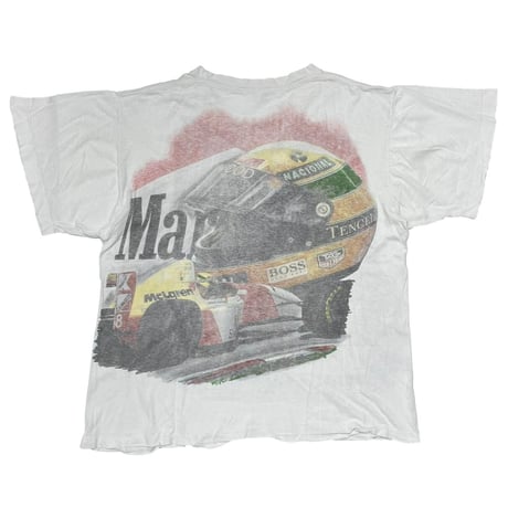 Marlboro RACING BRAZILIAN FLAG WHITE XL
