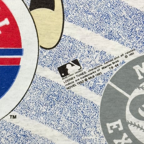 LOONEY TUNES 1993 TAZMANIAN DEVIL MONTREAL EXPOS OVP LARGE 9467