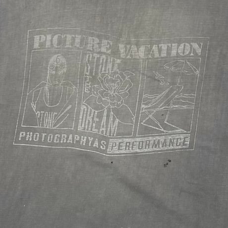 OLD&VINTAGE PICTURE VACATION PHOTOGRAPHYAS PERFORMANCE FADED BLACK XL 6821
