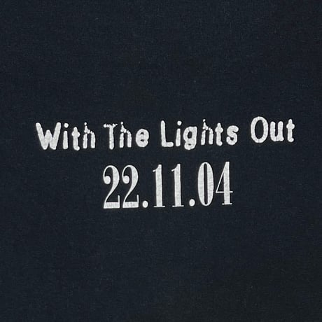 NIRVANA 2004 With The Lights Out PROMO GILDAN LARGE 3097