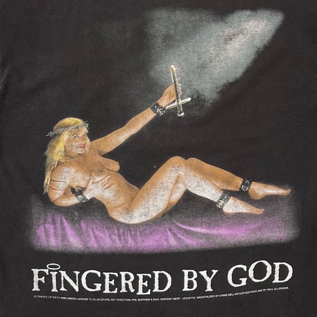 CRADLE OF FILTH TOUCHED BYB JESUS TULTEX LARGE 7372