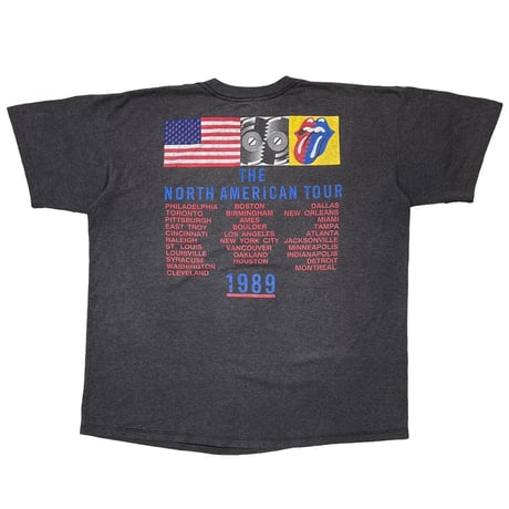 ROLLING STONES THE NORTH AMERICAN TOUR 1989 XL 9595