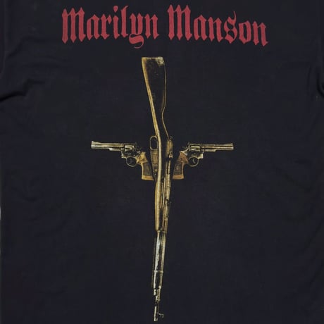MARILYN MANSON DO YOU LOVE YOUR GUNS ,GOD AND GOVERMENT?LS SCREEN STARS MEDIUM 3234