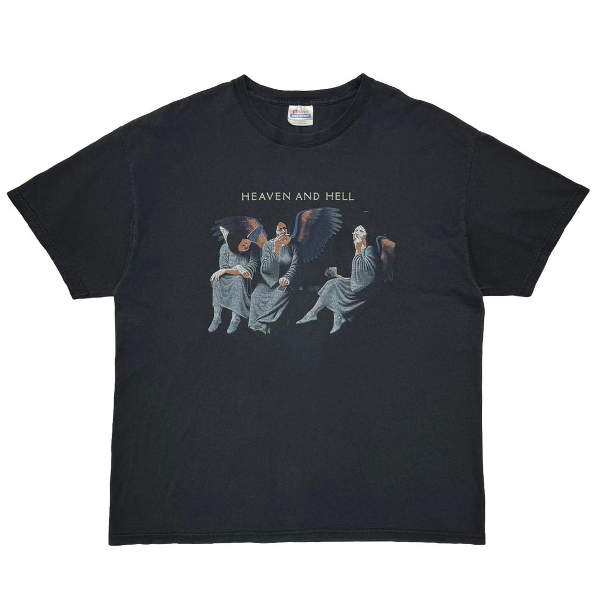 BLACK SABBATH HEAVEN AND HELL Y2K HANES XL 6905
