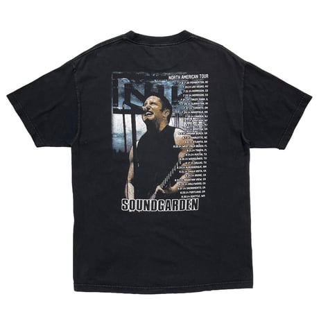 NINE INCH NAILS BOX LOGO BACK SOUND GARDEN NORTH AMERICAN TOUR ALSTYLE LARGE 5326