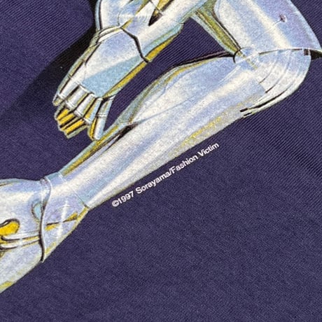 SORAYAMA HAJIME 空山 基 1997 [DEAD STOCK] FASHION VICTIM NAVY XL 5565