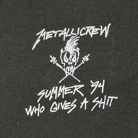METALLICA METALLICREW SUMMER 94 GIANT BY ANVIL XL 8538