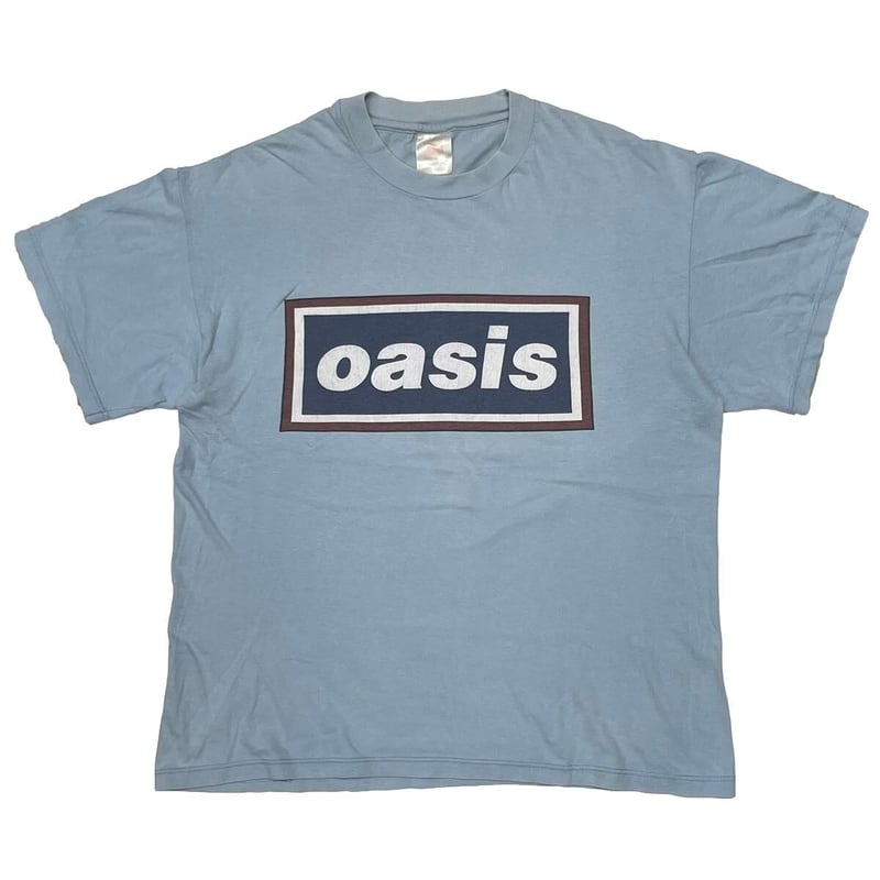 ヴィンテージoasis Definitely Maybe Tシャツ ライトブルー OASIS DEFINITELY MAYBE LIGHT BLUE HANES LARGE 6